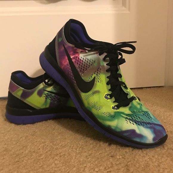 Nike Shoes - Women’s Tie Dye Nike Free 5.0